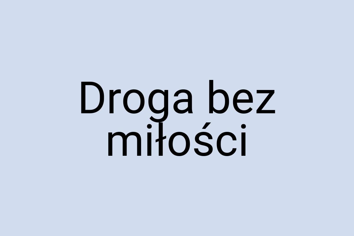 Droga bez miłości