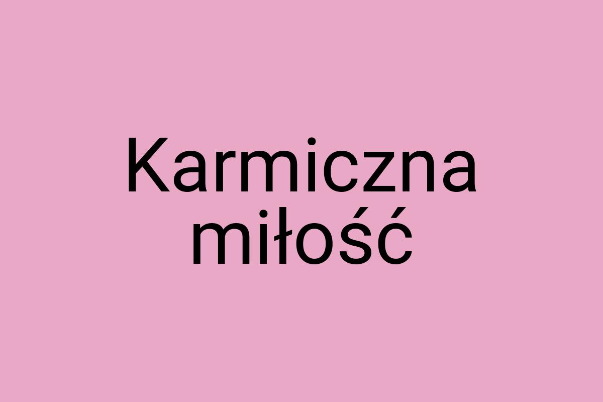 Karmiczna miłość