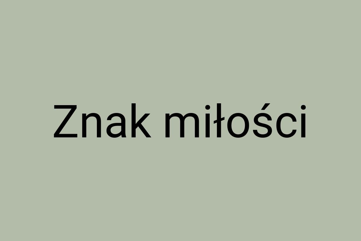 Znak miłości