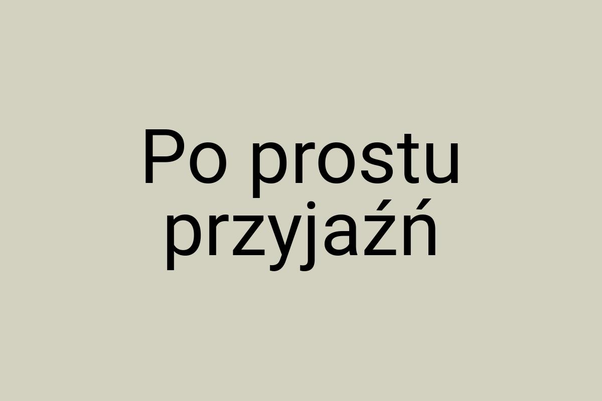 Po prostu przyjaźń