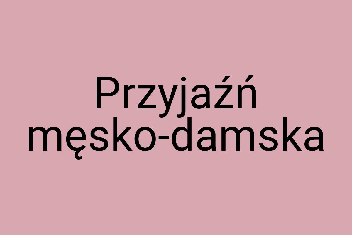 Przyjaźń męsko-damska