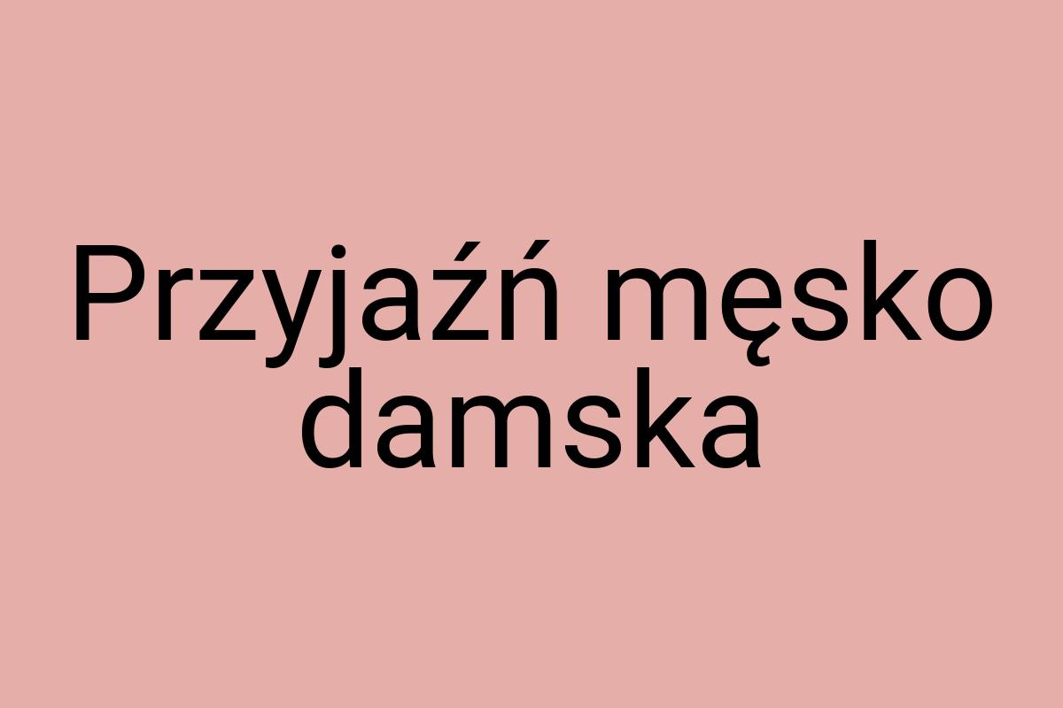 Przyjaźń męsko damska