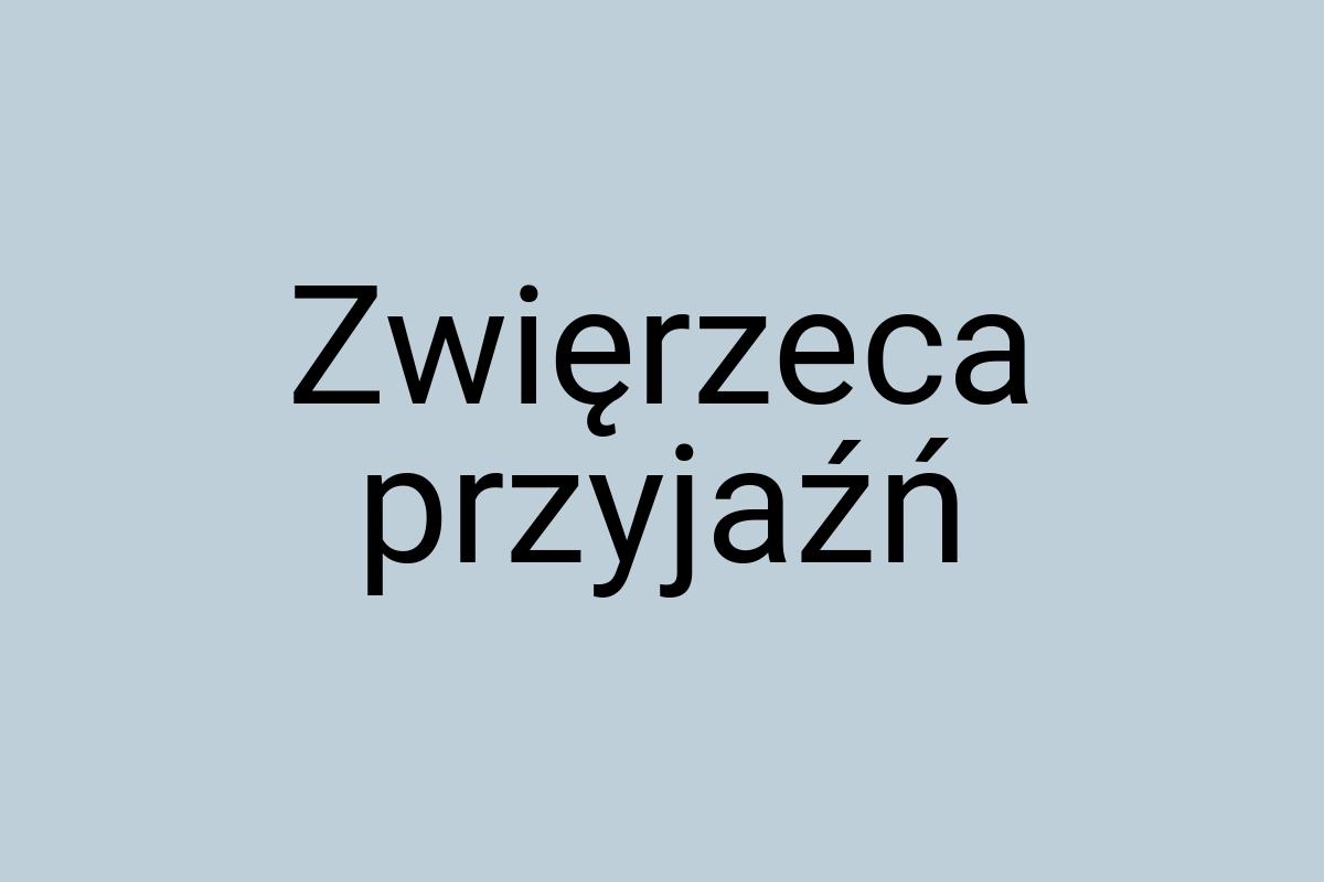 Zwięrzeca przyjaźń