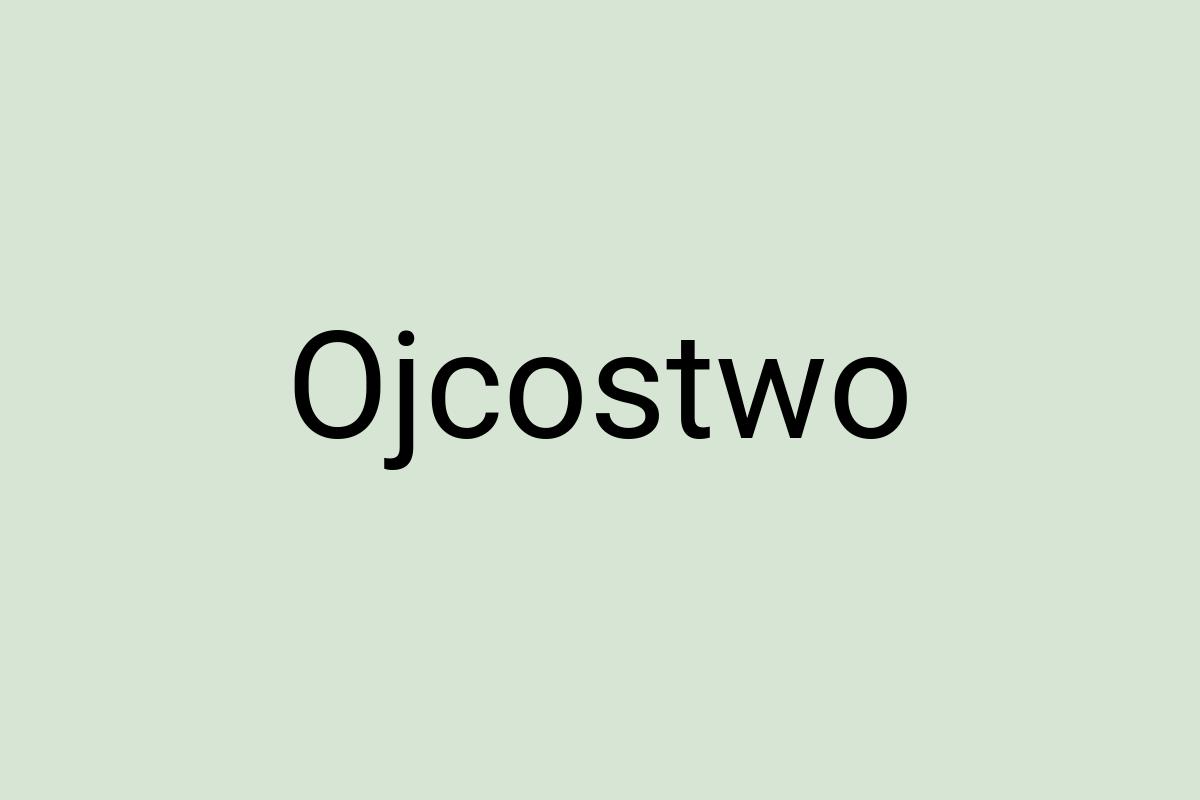 Ojcostwo