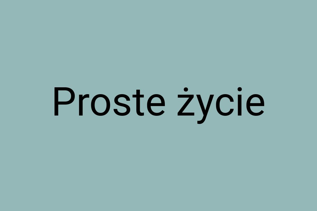 Proste życie