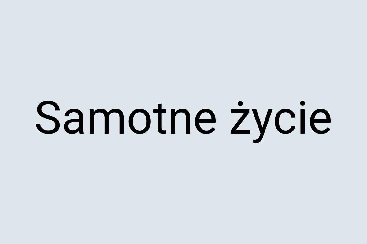 Samotne życie