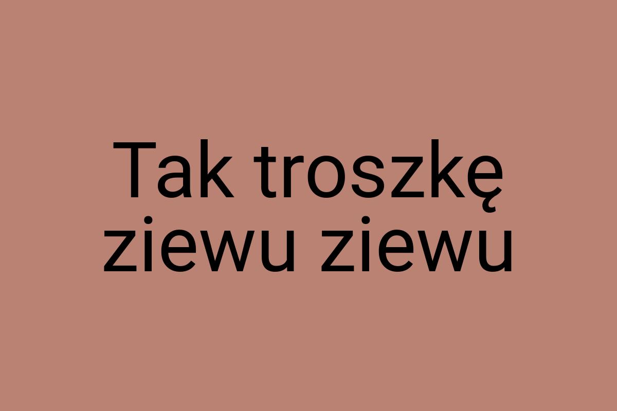 Tak troszkę ziewu ziewu