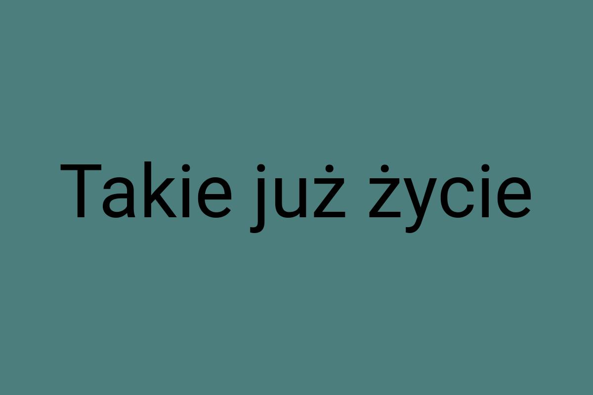 Takie już życie