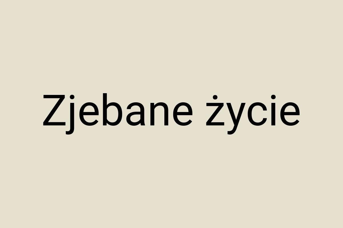 Zjebane życie