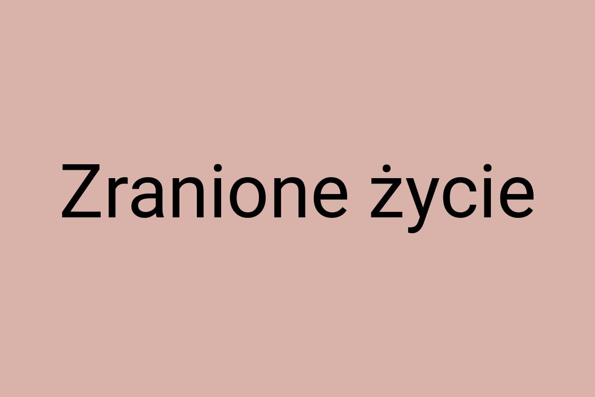 Zranione życie