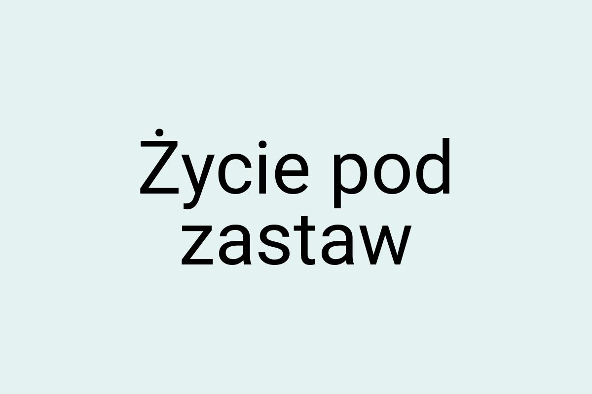 Życie pod zastaw