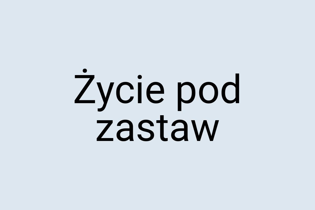 Życie pod zastaw