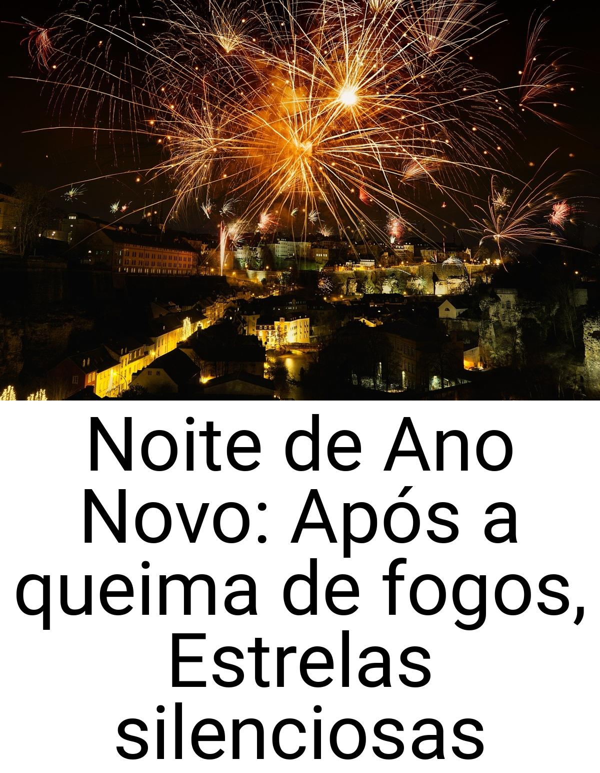 Noite de Ano Novo: Após a queima de fogos, Estrelas