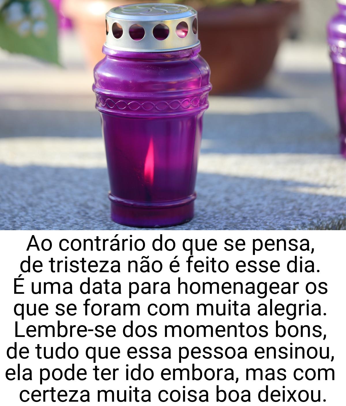 Ao contrário do que se pensa, de tristeza não é feito esse