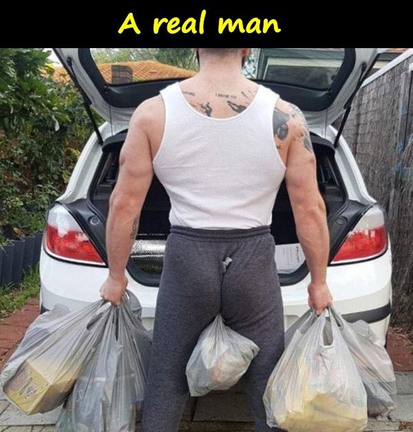 A real man