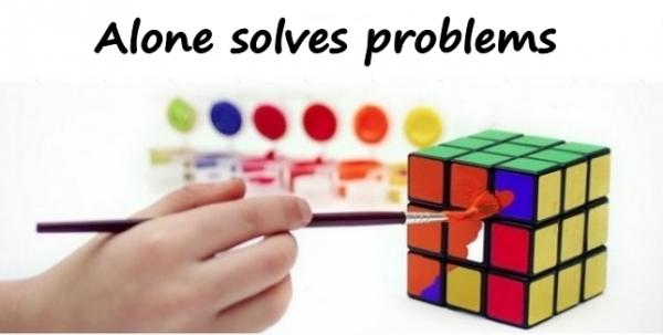 Alone solves problems