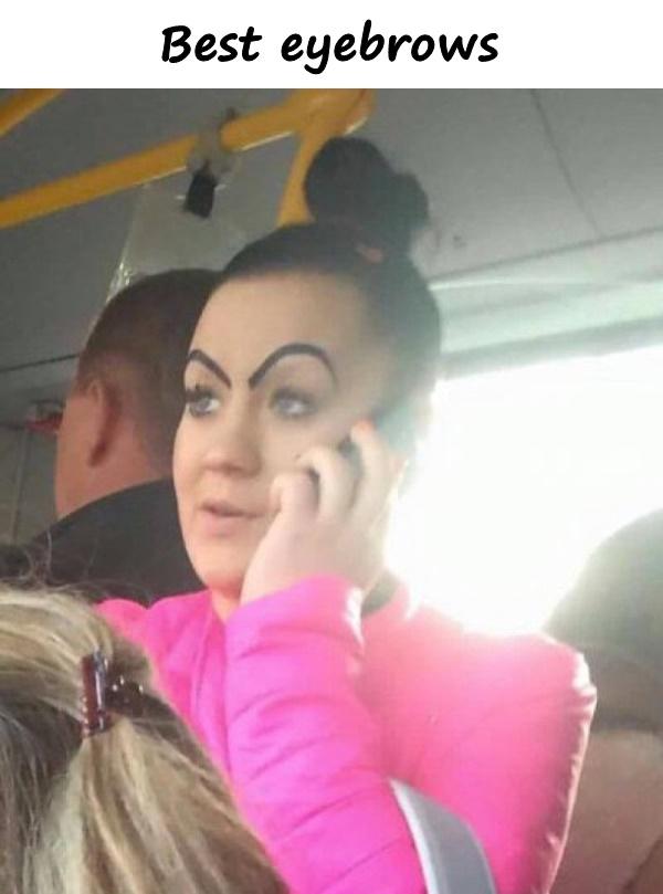 Best eyebrows