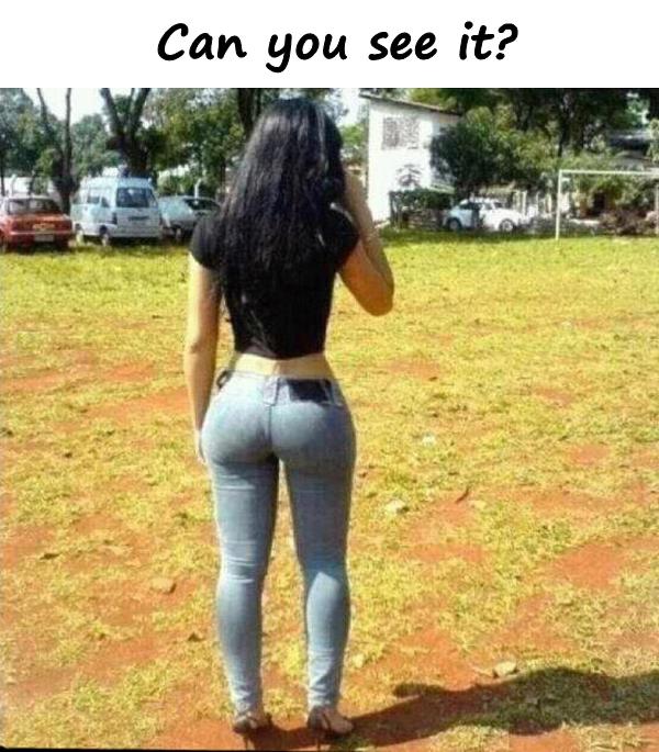 Can you see it