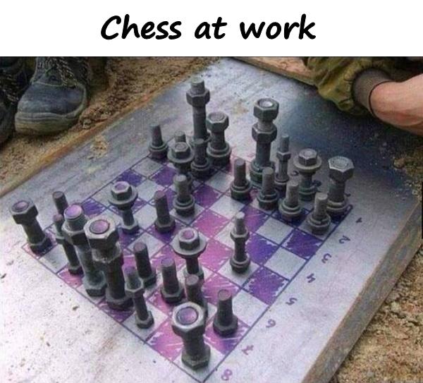 Chess at work