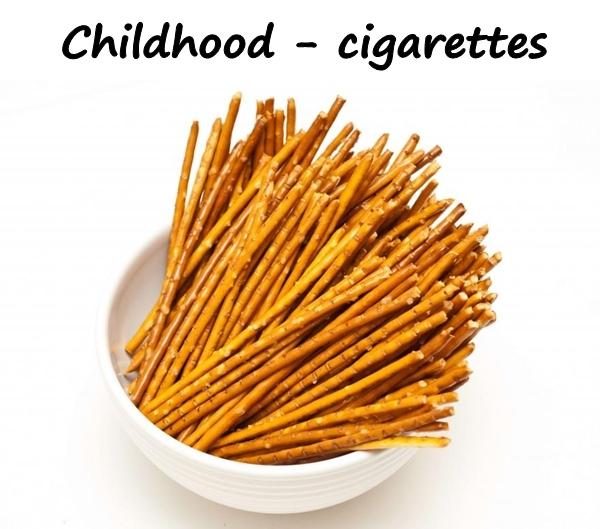 Childhood - cigarettes