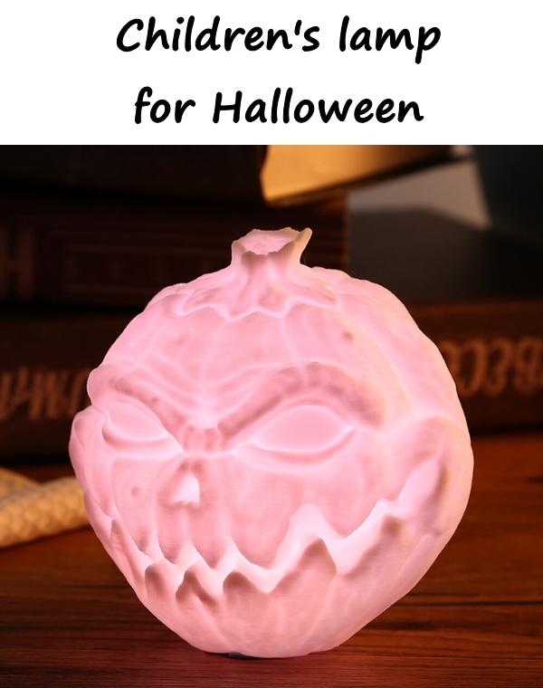 Children's lamp for Halloween