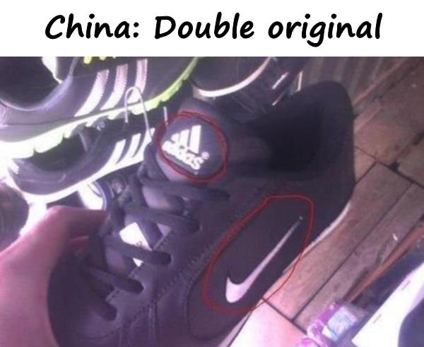 China: Double original