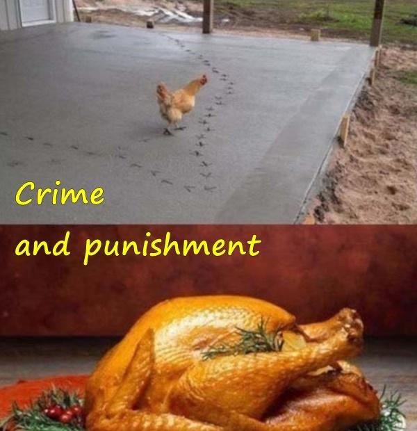 Crime and punishment