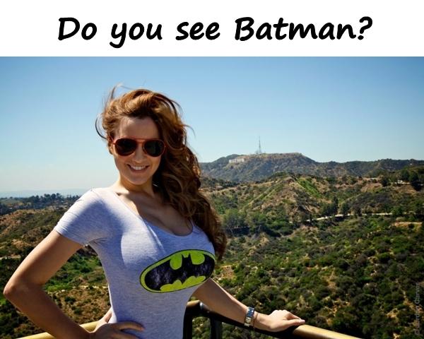 Do you see Batman