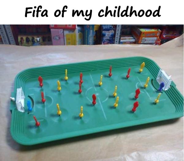 Fifa of my childhood