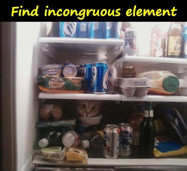 Find incongruous element