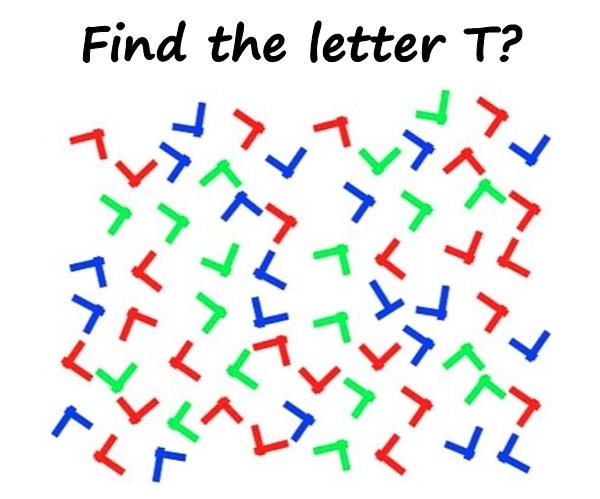 Find the letter T