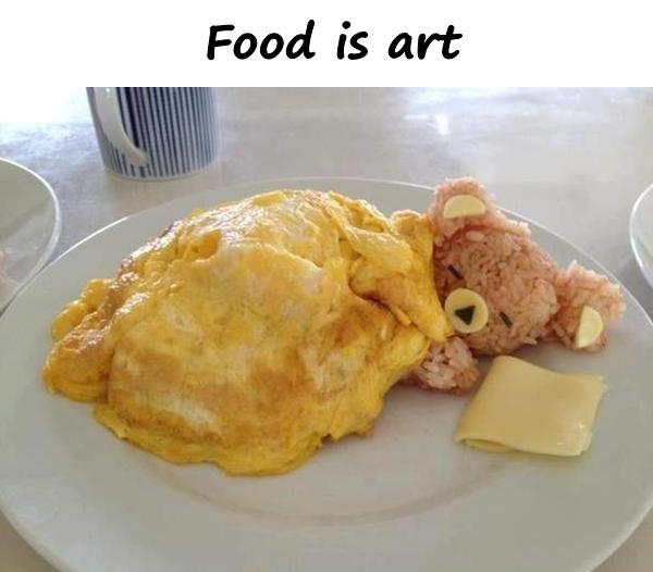 Food is art