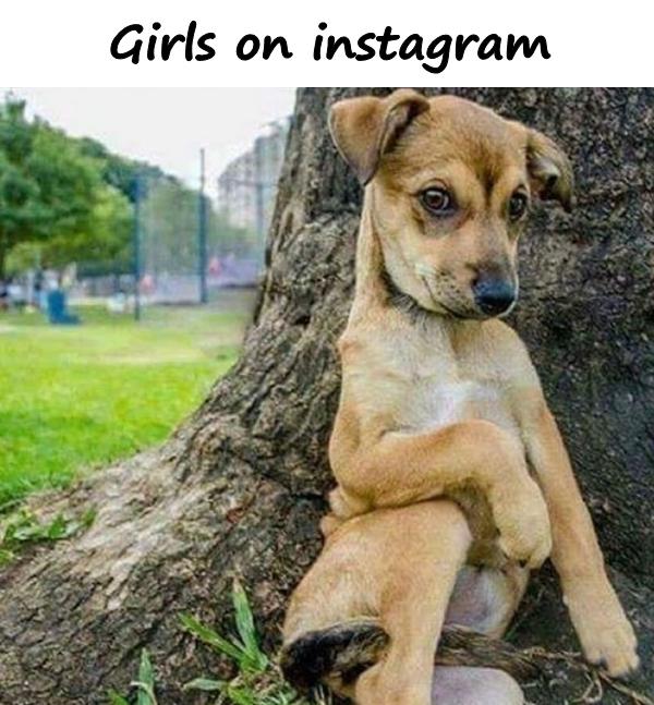 Girls on instagram