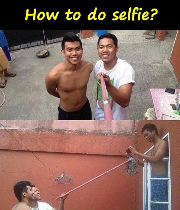 How to do selfie