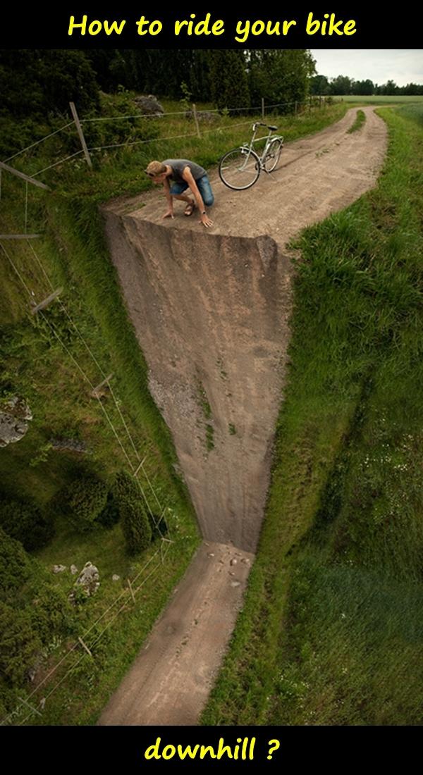 How to ride your bike downhill