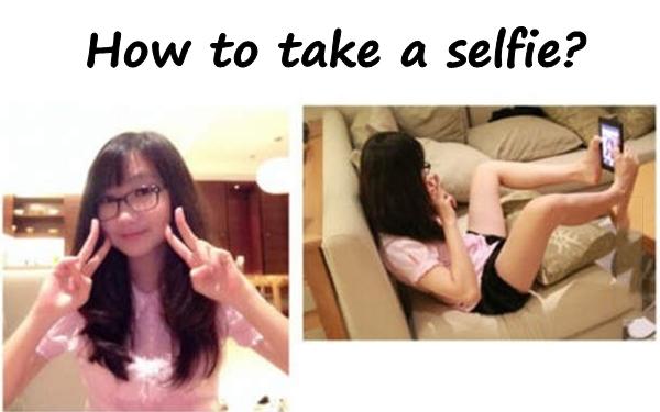 How to take a selfie