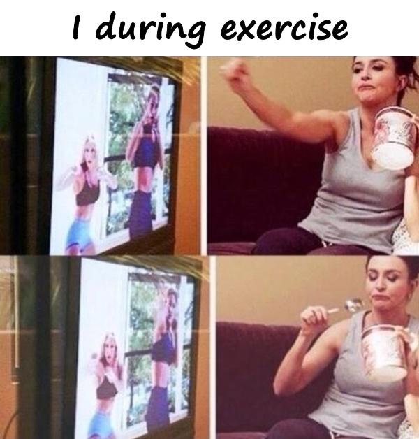 I during exercise