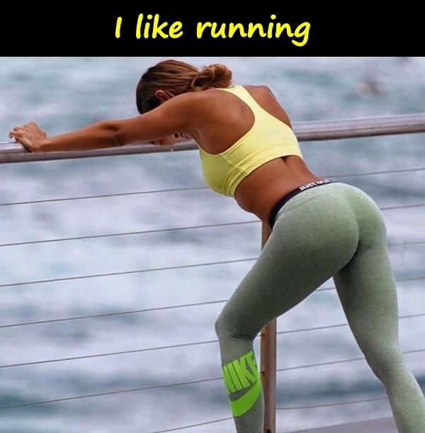 I like running