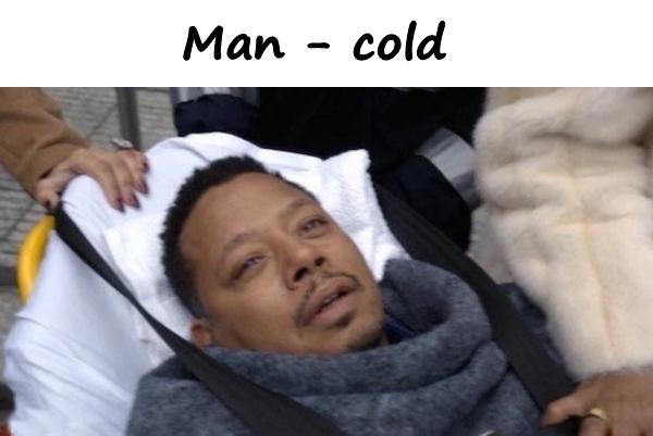 Man - cold