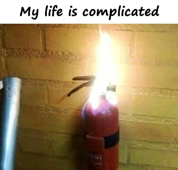 My life is complicated