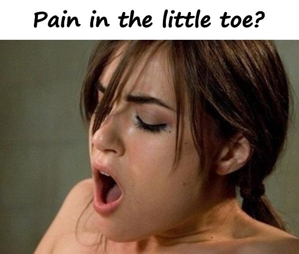 Pain in the little toe