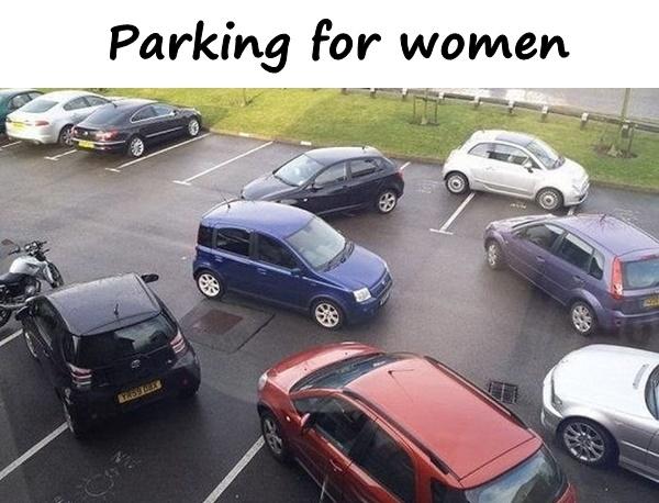 Parking for women