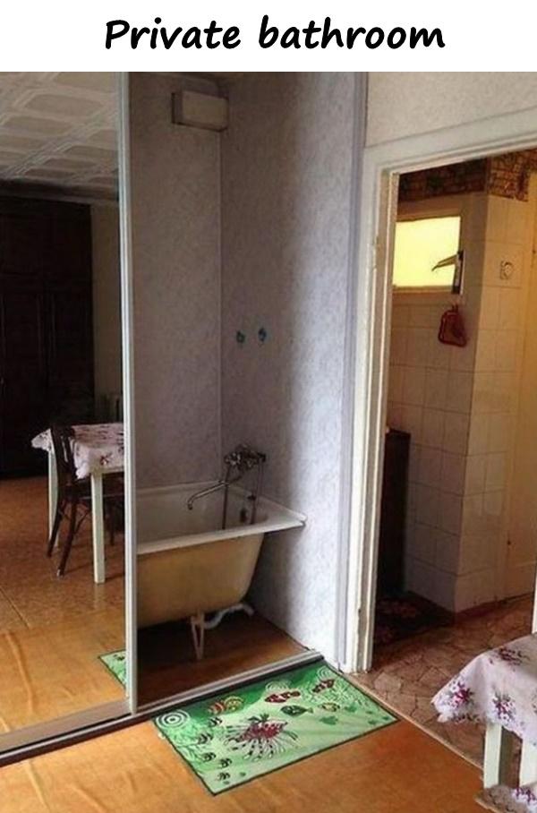 Private bathroom