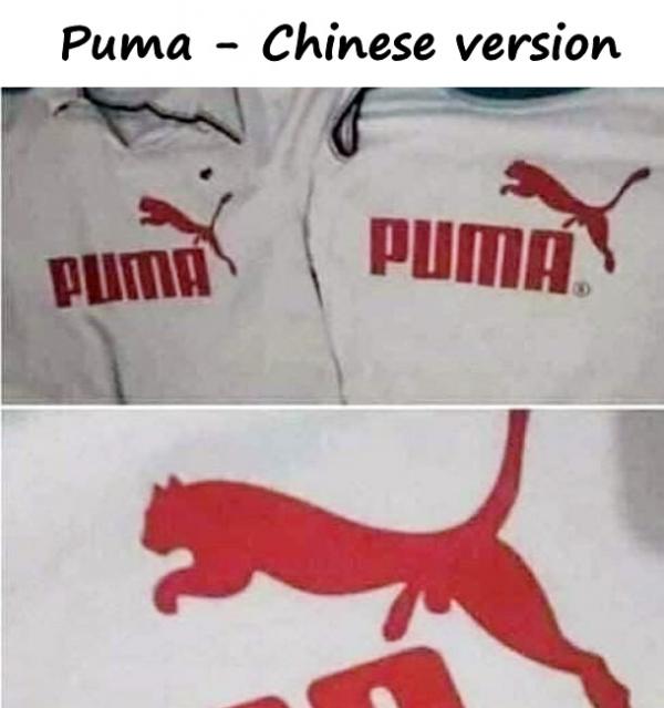 Puma - Chinese version