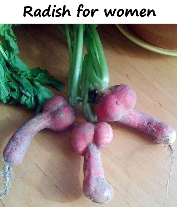 Radish for women