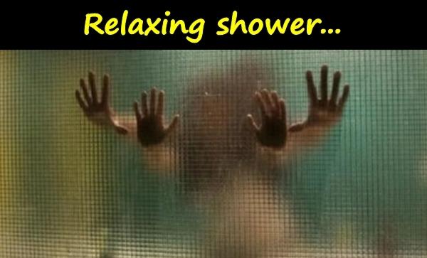 Relaxing shower