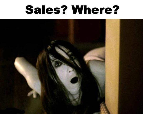 Sales? Where