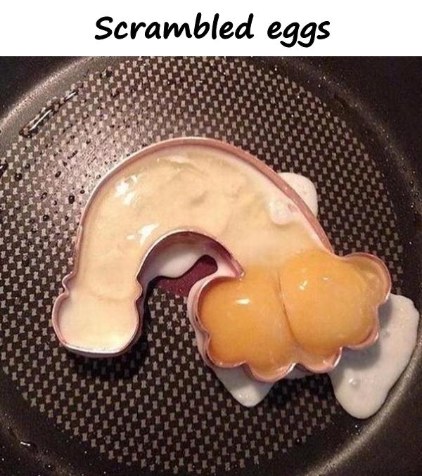 Scrambled eggs