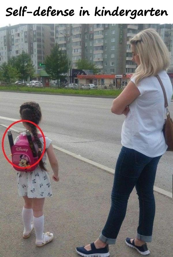 Self-defense in kindergarten