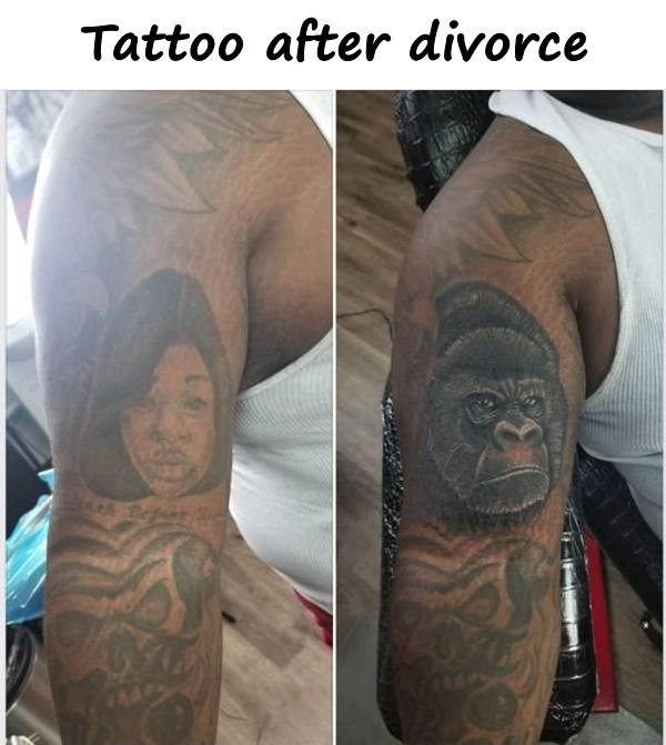 Tattoo after divorce